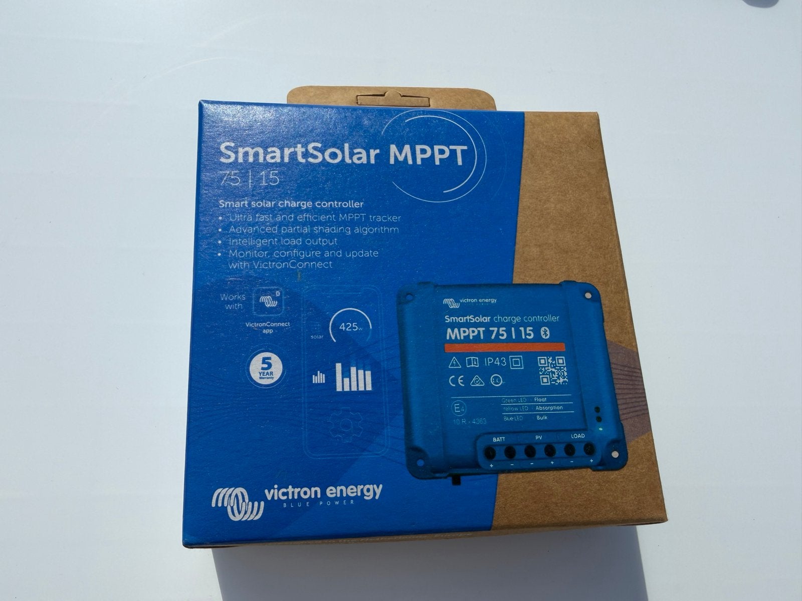 Victron Energy SmartSolar MPPT 75 | 15 Laadregelaar, Ophalen of Verzenden, Nieuw