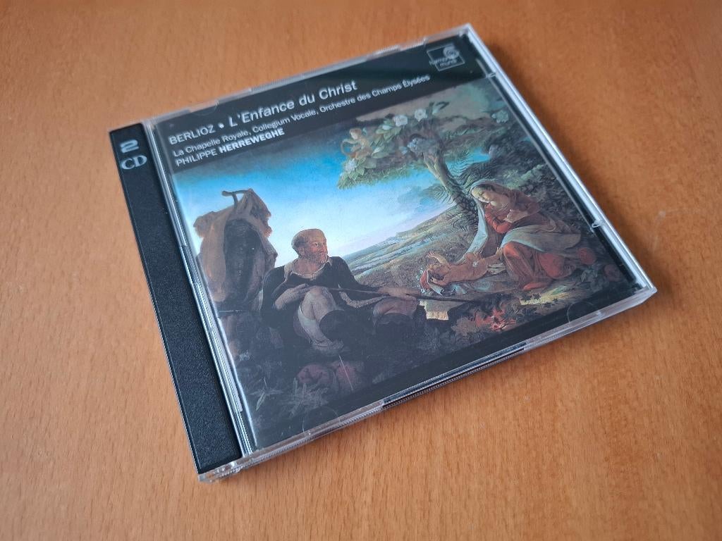BERLIOZ: L'Enfance du Christ - Herrewerghe (HM 2cd), Met libretto, Ophalen of Verzenden, Zo goed als nieuw, Romantiek