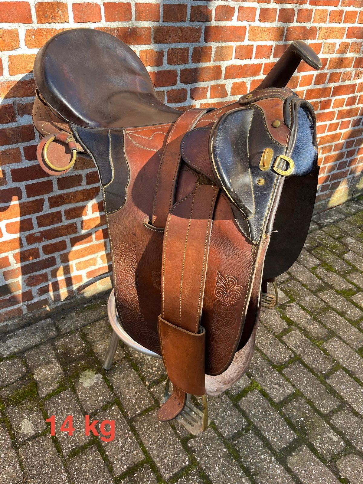 Australian stock saddle, Ophalen of Verzenden, Gebruikt