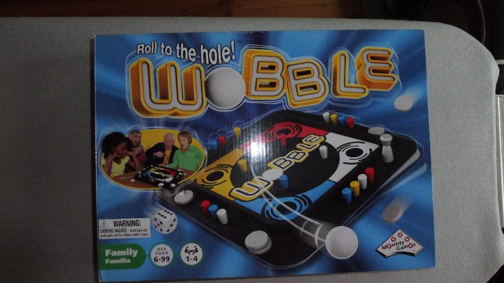 Gezelschapsspel Wobble, Een of twee spelers, Ophalen, Nieuw, Identity Games International BV