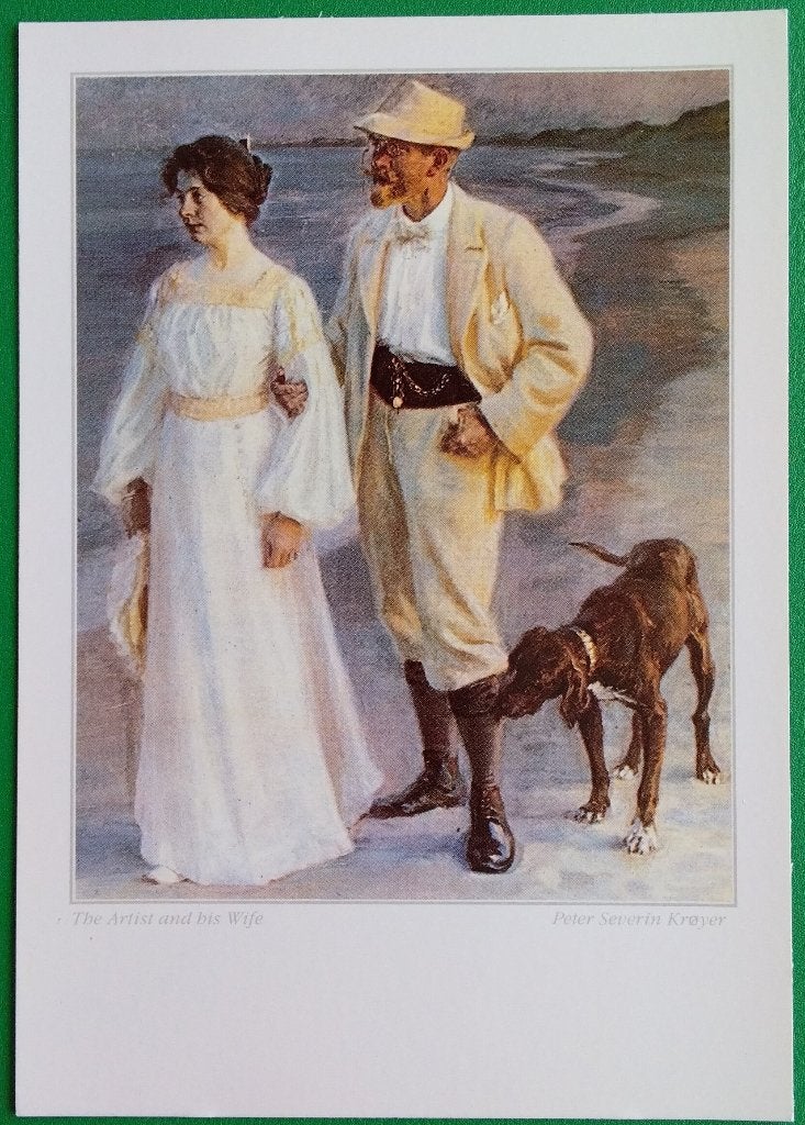Peter Severin Krøyer - The artist and his wife, Verzenden, 1980 tot heden, Ongelopen, Overige thema's