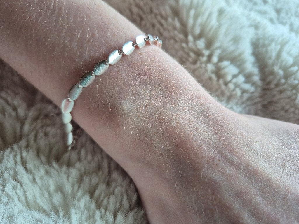 Armband, Ophalen of Verzenden, Nieuw, Zilver, Zilver