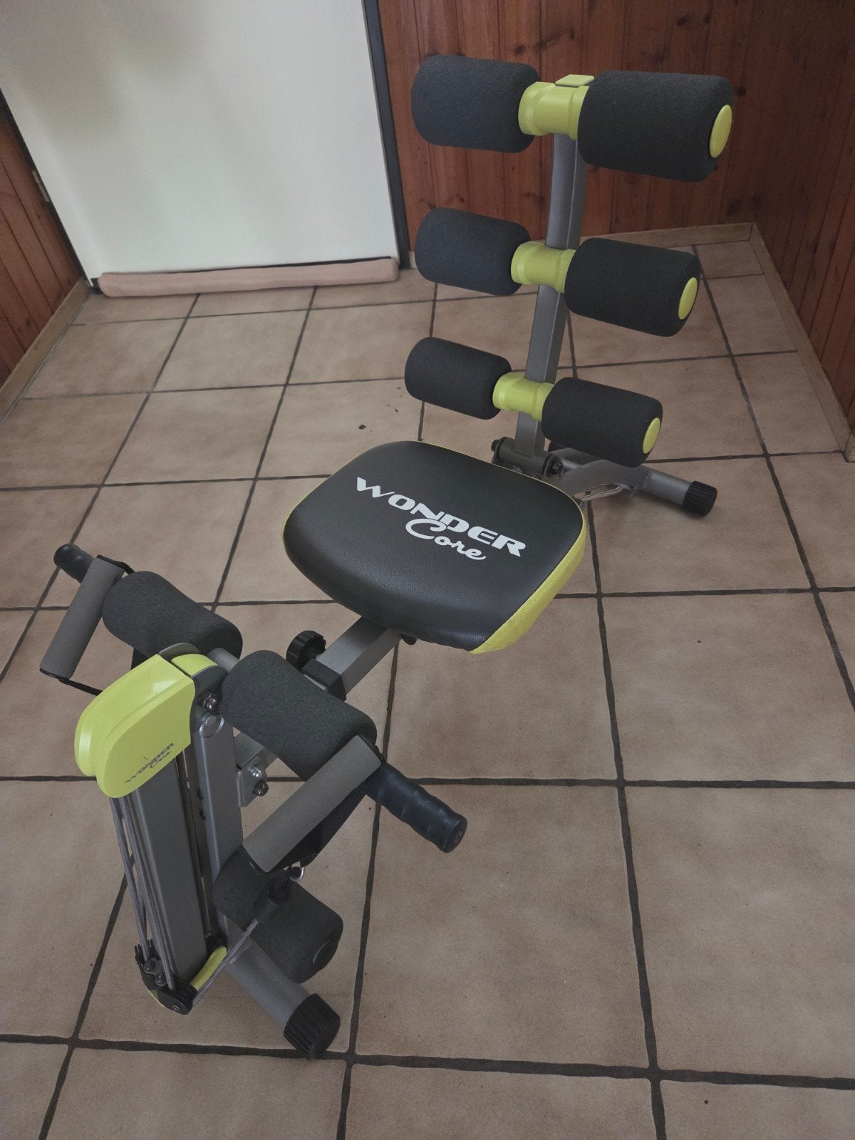 Wondercore II 6 in 1 fitnessbank / buiktraining, Ophalen, Gebruikt, Rug, Fitnessbank