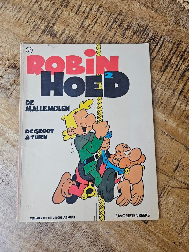 Robin Hoed De Mallemolen deel 37, Boeken, Stripboeken, Gelezen, Eén stripboek, Ophalen of Verzenden