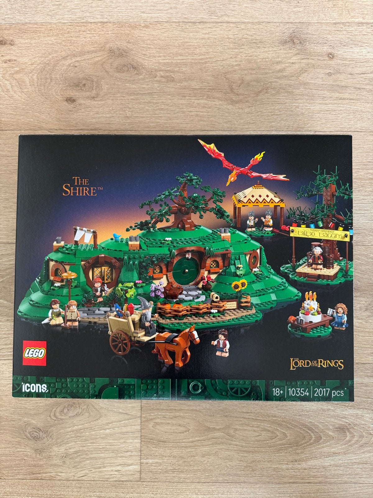 LEGO Lord of the Rings: The Shire (10354) -Nieuw in doos, Ophalen of Verzenden, Nieuw, Overige merken