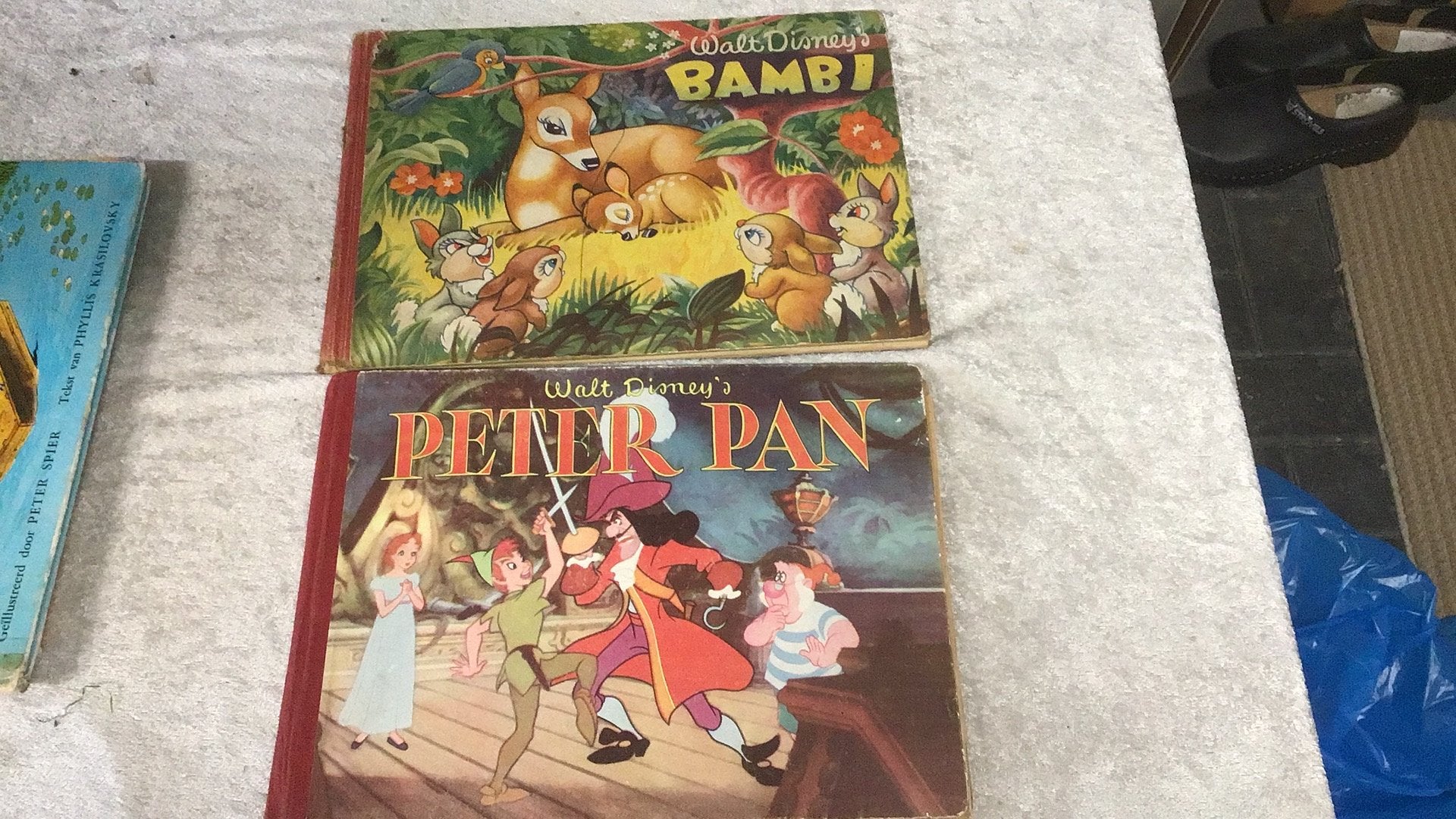 Twee boekjes van Walt Disney jaar 1951, Verzamelen, Ophalen of Verzenden, Gebruikt, Overige typen