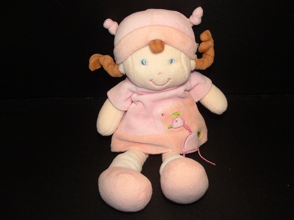 NICOTOY POPJE MEISJE VELOURS HUIDSKLEUR, Kinderen en Baby's, Verzenden, Nieuw, Overige typen