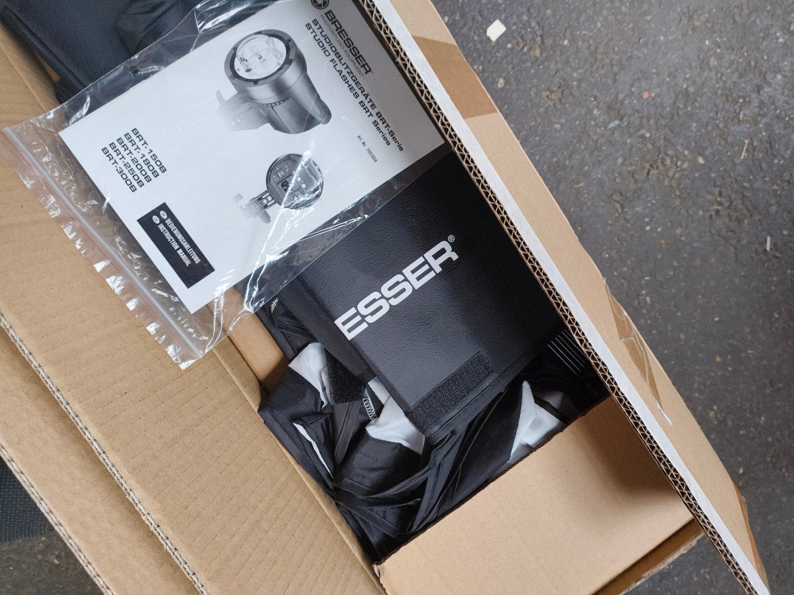 Bresser BRT-210B 3 Licht-Set, Lamp of Flitsset, Inclusief lampen, Nieuw, Bresser