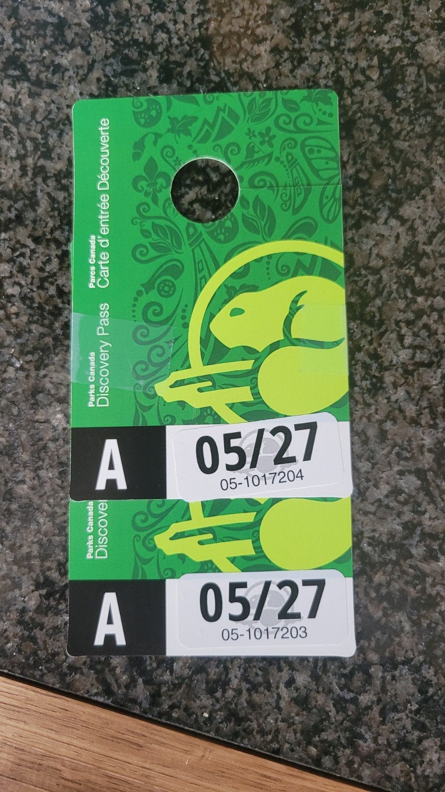 2 x park passen voor nationale parken Canada, Tickets en Kaartjes