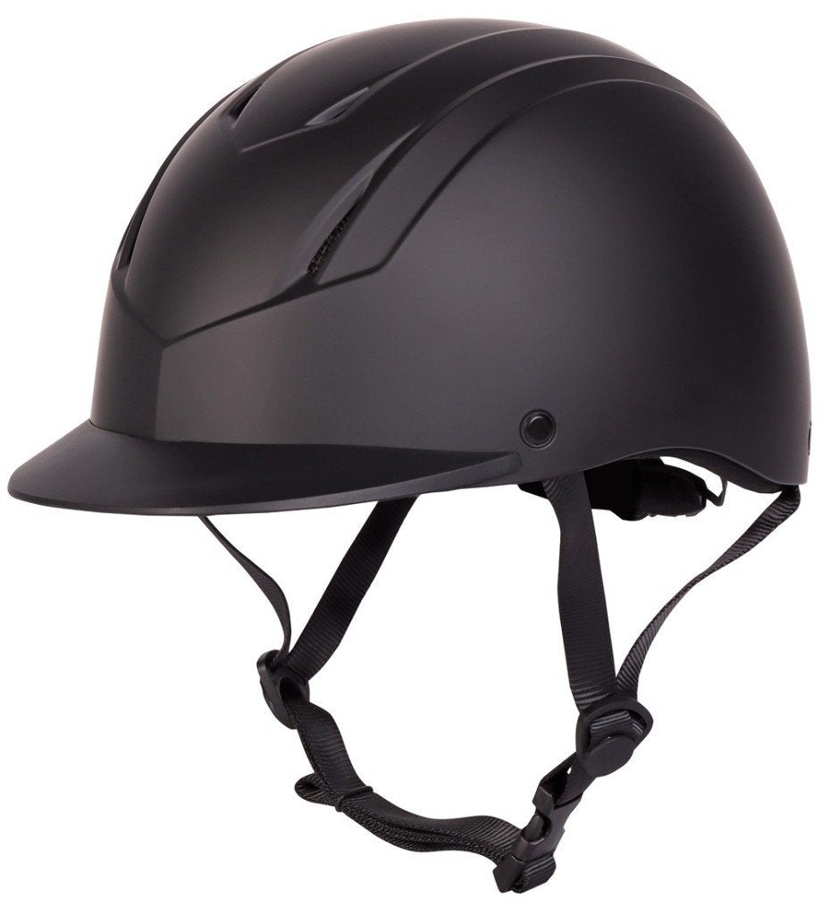 Harry's Horse Cap Quartz, Zwart, 52-56 en 55-59 cm, Dieren en Toebehoren, Dressuur, Nieuw, Ophalen of Verzenden, Rijhelm/cap