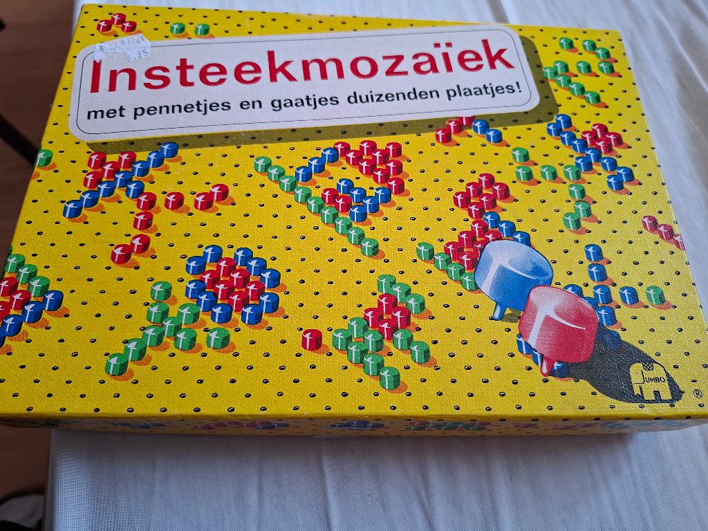 insteekmozaïek, inhoud zie foto's, Ophalen of Verzenden