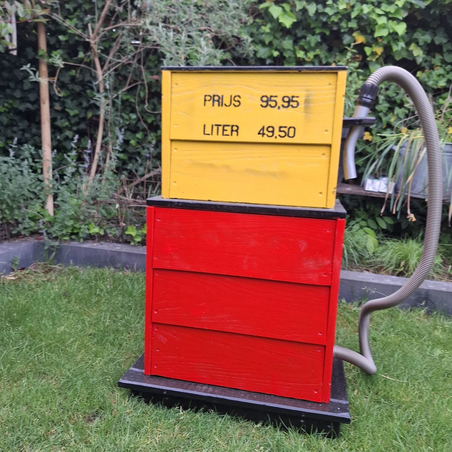 Fictief benzinepomp voor kinderopvang/scholen, Kinderen en Baby's, Speelgoed | Houten speelgoed, Ophalen, Nieuw, Overige typen