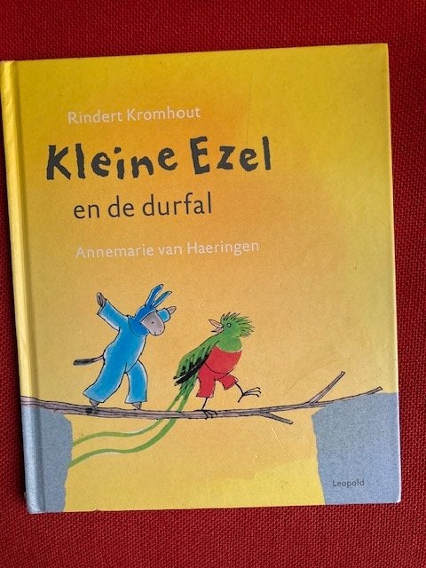 Kleine ezel en de durfal - Rindert Kromhout, Gelezen, Fictie algemeen, Ophalen of Verzenden, 4 jaar