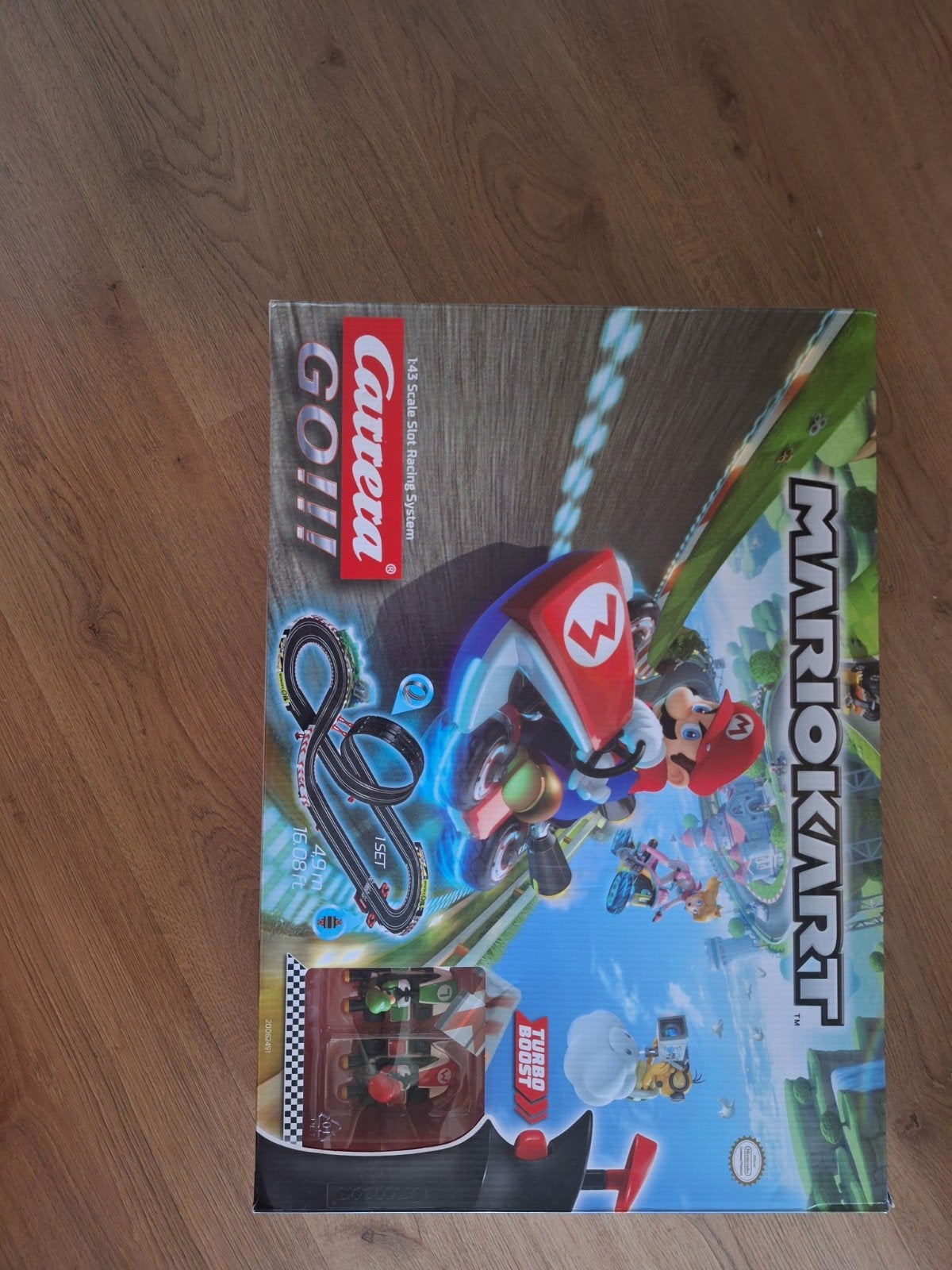 Carrera GO!!! Mario Kart Racebaan - 4.9m met Turbo Boost, Ophalen, Zo goed als nieuw, Elektrisch, Carrera