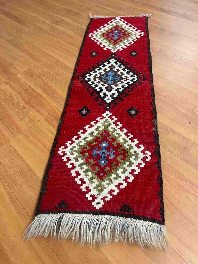 Kelim vintage kleed met ingestikte yoga mat 105/32 cm, Minder dan 50 cm, Gebruikt, 100 tot 150 cm, Etten-Leur