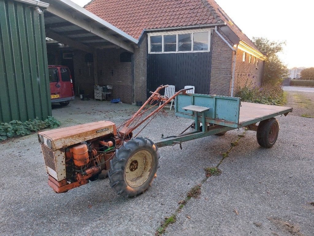 Holder E14 met hydrailisch kiepwagen, Ophalen, Gebruikt