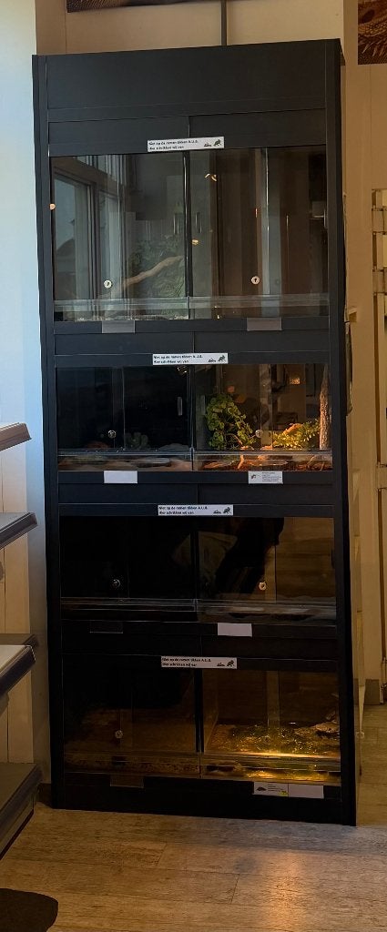 Terrarium stelling, Ophalen, Zo goed als nieuw, Terrarium of Paludarium