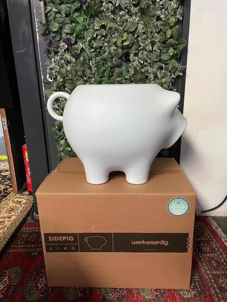 Werkwaardig Sidepig, sidetable babyblauw, 45 tot 60 cm, Kunststof, Nieuw, Dutch Design