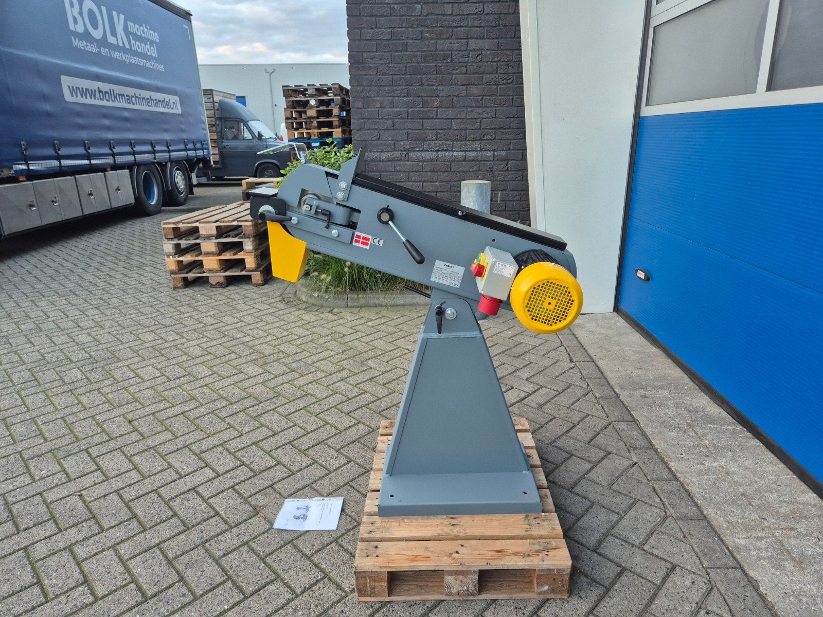 Creusen (CREINT) Bandschuurmachine 2000x75mm Moterrem NIEUW!, Ophalen of Verzenden, Creusen (CREINT), Info@bolkmachinehandel.nl