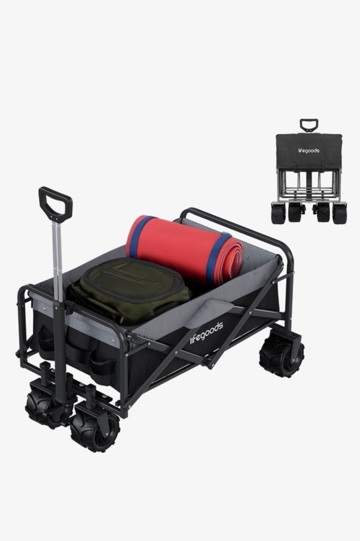Livegoods Bolderkar ( ophalen camping Kogerstrand) Texel, Caravans en Kamperen, Ophalen, Opvouwbaar, Zo goed als nieuw