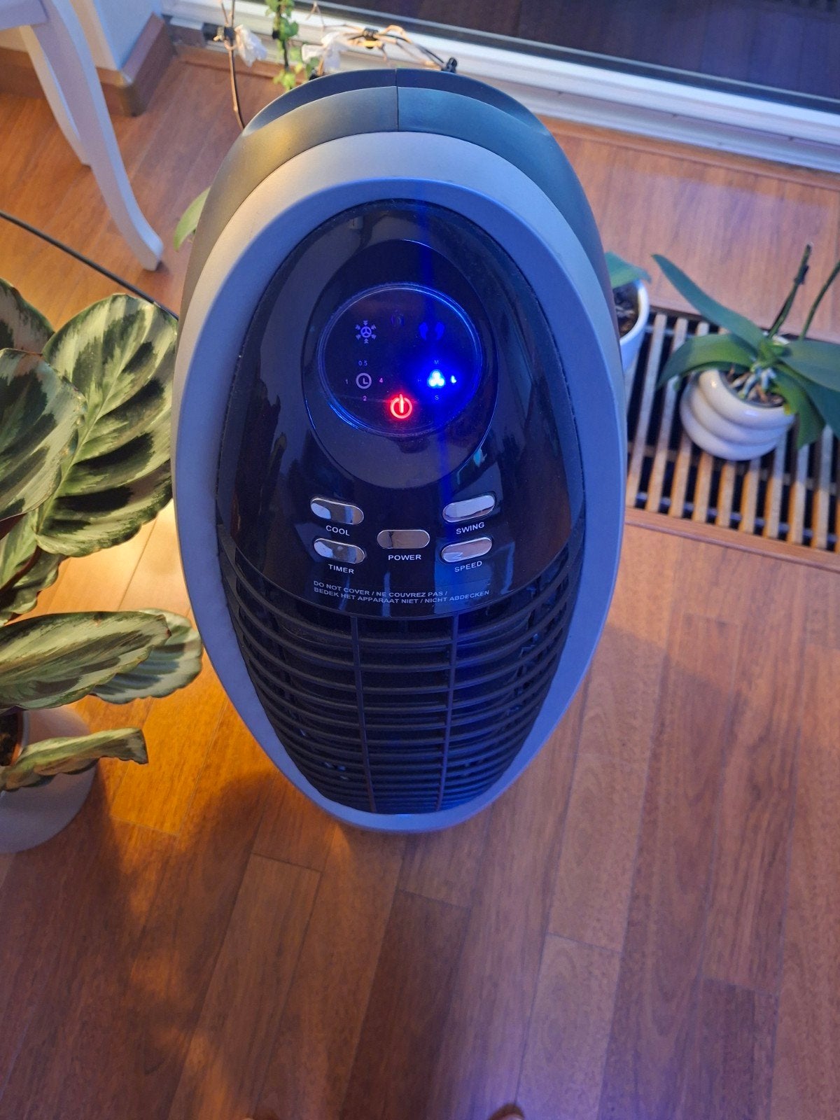 Honeywell torenventilator met koel- en verwarmingsfunctie, Ophalen, Koelen en Ontvochtigen, Minder dan 60 m³, Timer