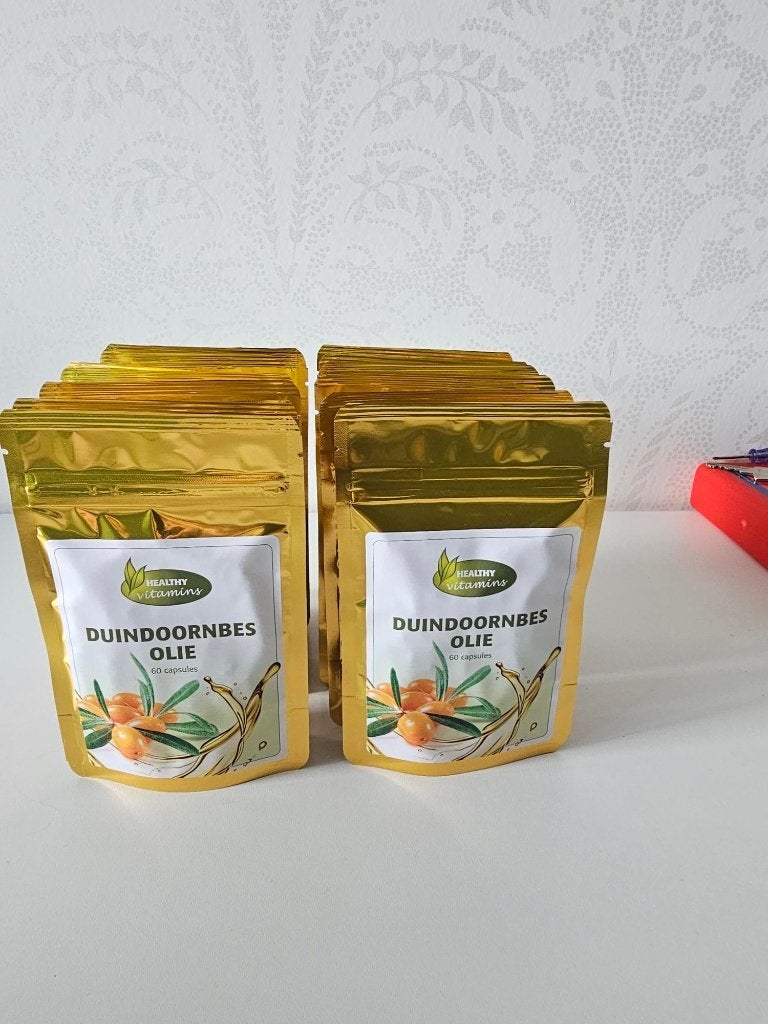 Duindoornbesolie van Vitamines Per Post - 14 verpakkingen, Ophalen of Verzenden, Nieuw, Overige typen