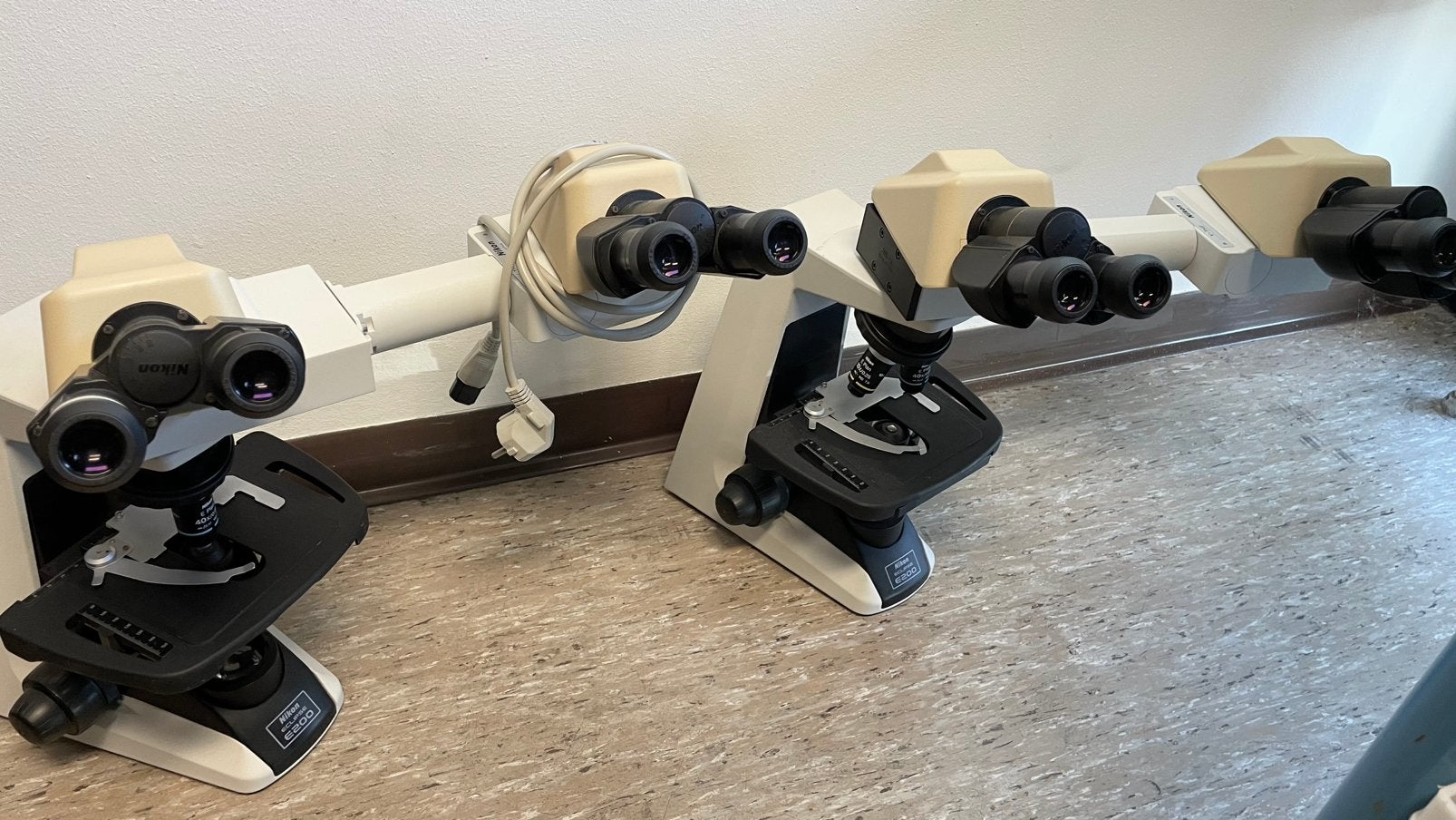 Nikon eclipse E200 professionele laboratorium microscoop, Ophalen of Verzenden, Gebruikt