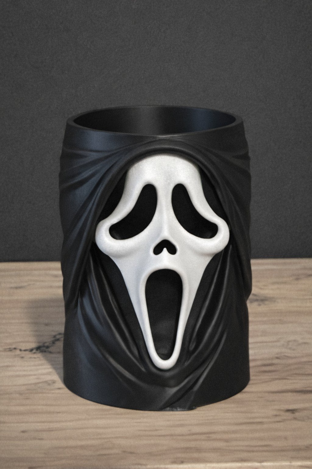 Ghostface Popcorn Bak - Scream Film Fan Item, Zwart, Overige stijlen, Nieuw, Kunststof