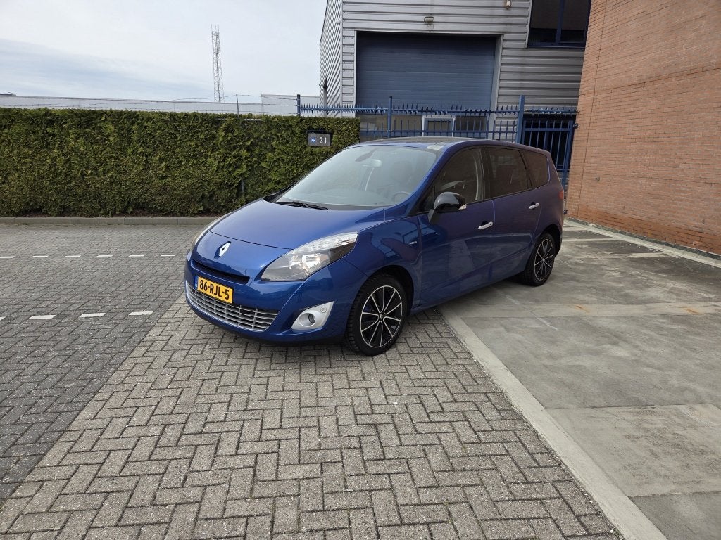 Renault Grand Scénic 1.4 TCe Bose 7p. (bj 2011), Auto's, Euro 5, Gebruikt, Zwart, 4 cilinders