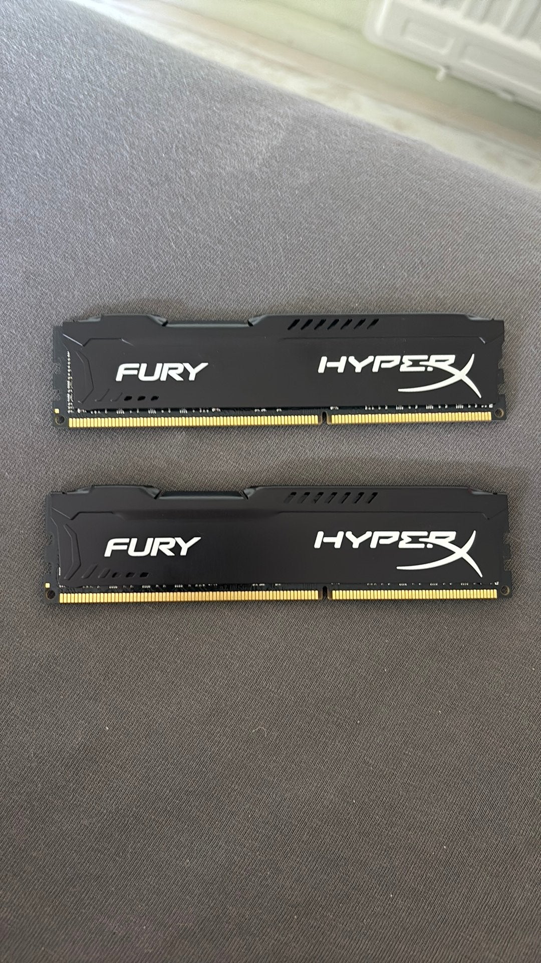 HyperX Fury 16GB (2x8GB) DDR3 1600MHz RAM – HX316C10FBK2/16, Computers en Software, DDR3, Ophalen of Verzenden, Zo goed als nieuw