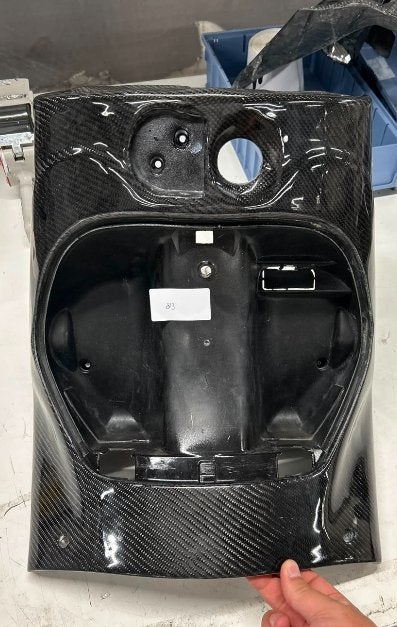 Carbon Beenschild Piaggio Zip 2000, Fietsen en Brommers, Piaggio, Info@freshparts.nl, Overige typen, Nieuw