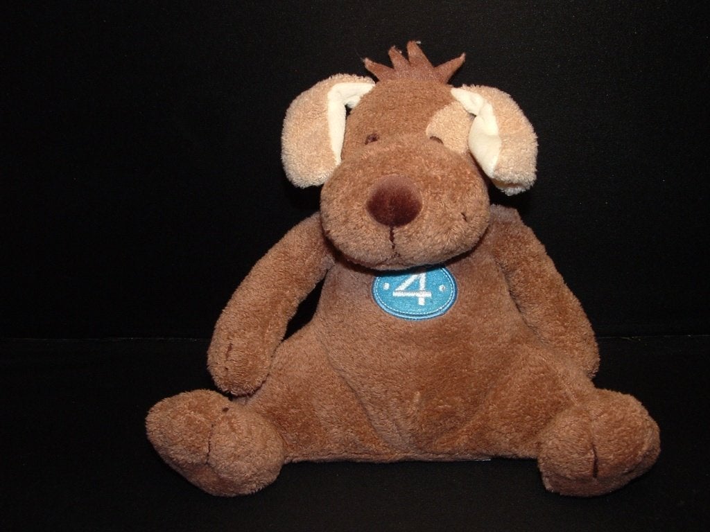 HAPPY HORSE HOND MR D NR2 ZACHTE BADSTOF BRUIN MET, Kinderen en Baby's, Speelgoed | Knuffels en Pluche, Ophalen of Verzenden, Nieuw