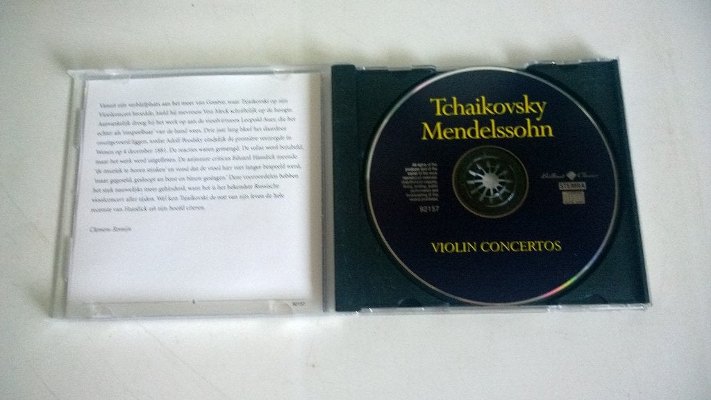 Felix mendelssohn-bartholdy, pyotr ilyich tchaikovsky ‎– vio, Ophalen, Gebruikt, Mendelssohn, Romantiek