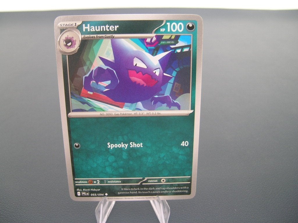 Haunter 055/094, Ophalen of Verzenden, Zo goed als nieuw, Losse kaart