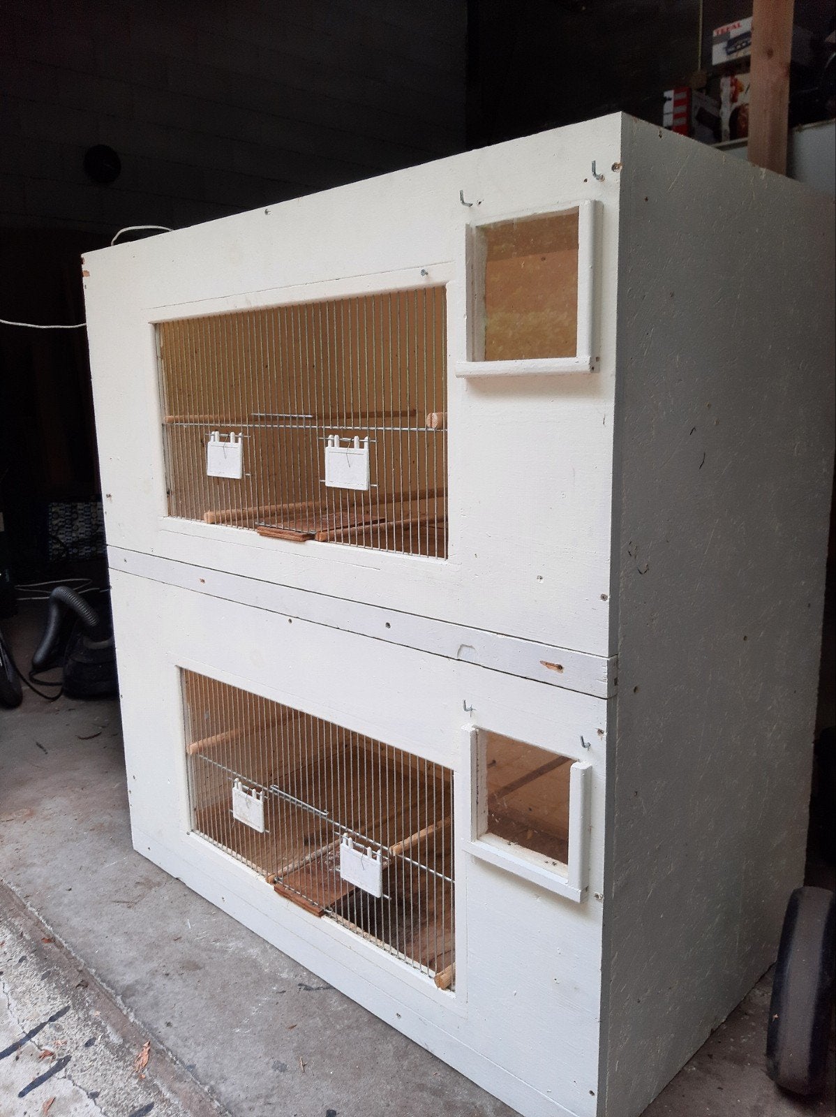 2 vogel/kweek kooien, Ophalen, Gebruikt, Metaal, Broedkooi of Kweekkooi