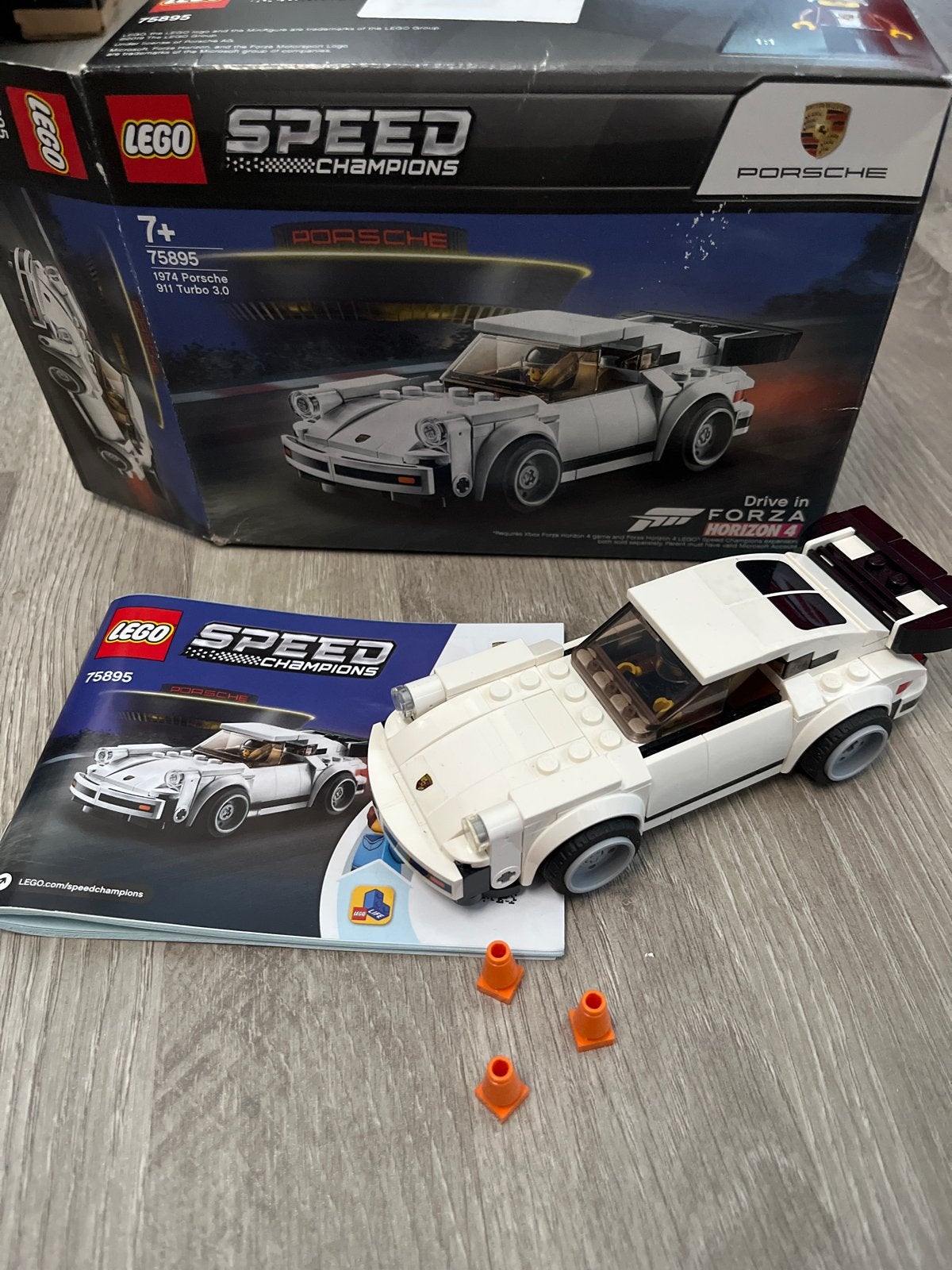 Lego Speed Champions Porsche 911 Turbo 3.0 (75895), Kinderen en Baby's, Speelgoed | Bouwstenen, Zo goed als nieuw, Overige merken