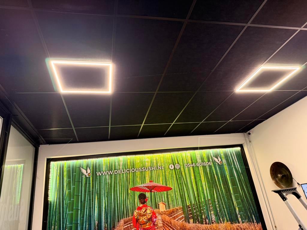 Systeemplafond incl. Montage - Prijs per m2, Ophalen of Verzenden, Nieuw