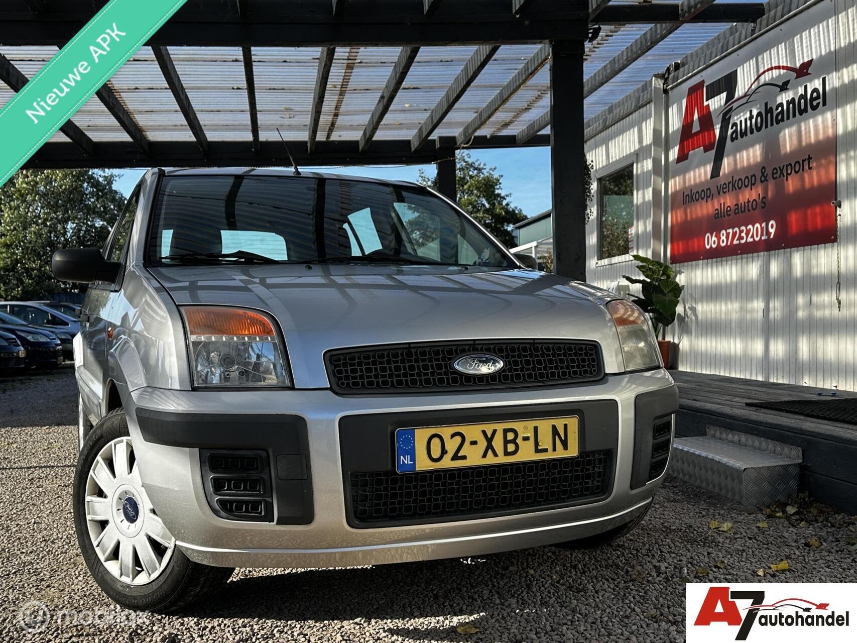 Ford Fusion 1.4-16V Futura Nieuwe APK, Auto's, Voorwielaandrijving, 15 km/l, Gebruikt, 49 €/maand