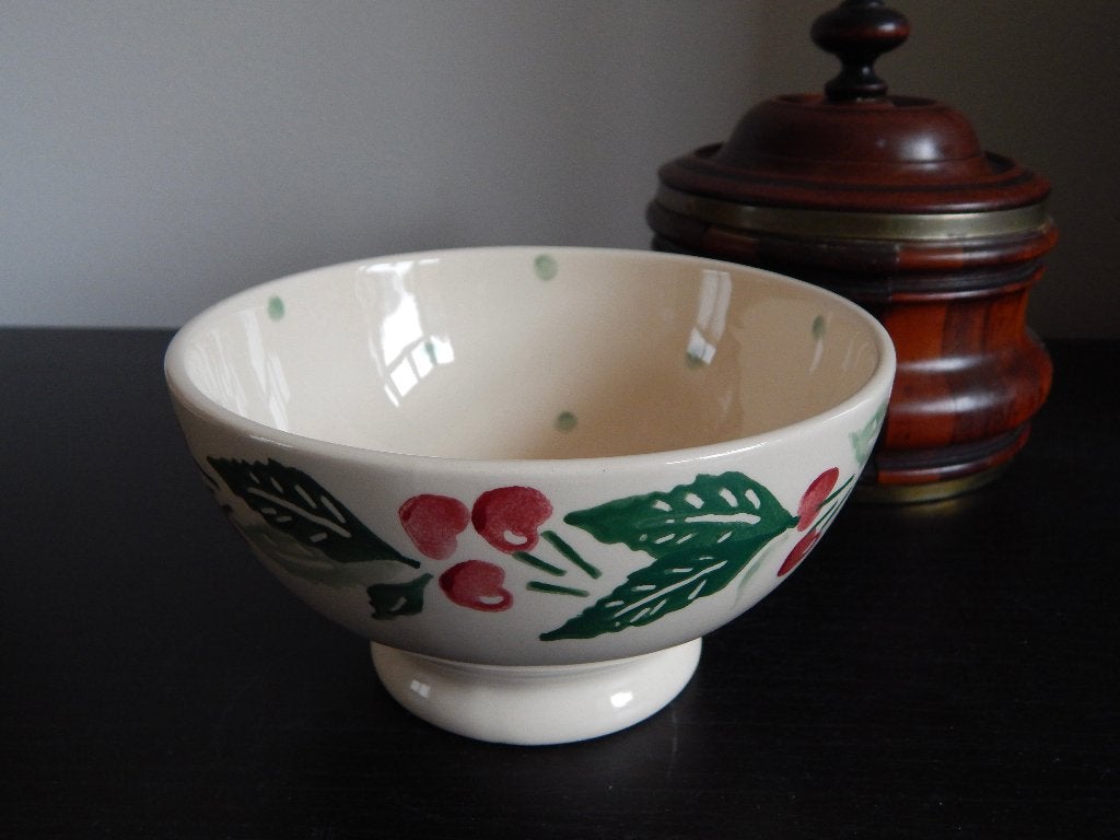 Emma Bridgewater Cherries french bowl, Verzenden, Nieuw, Aardewerk, Overige stijlen