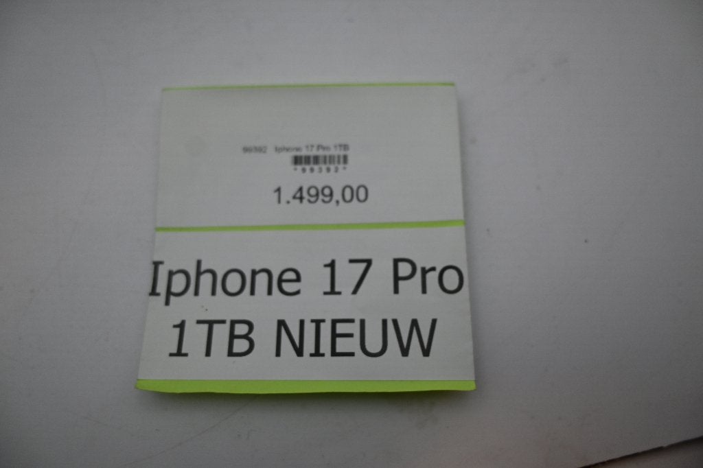 iPhone 17 Pro 256GB Nieuw / Geseald Blauw / 1TB Oranje €1499, Telecommunicatie, 256 GB, One Apple Park Way, Cupertino, CA 95014, USA