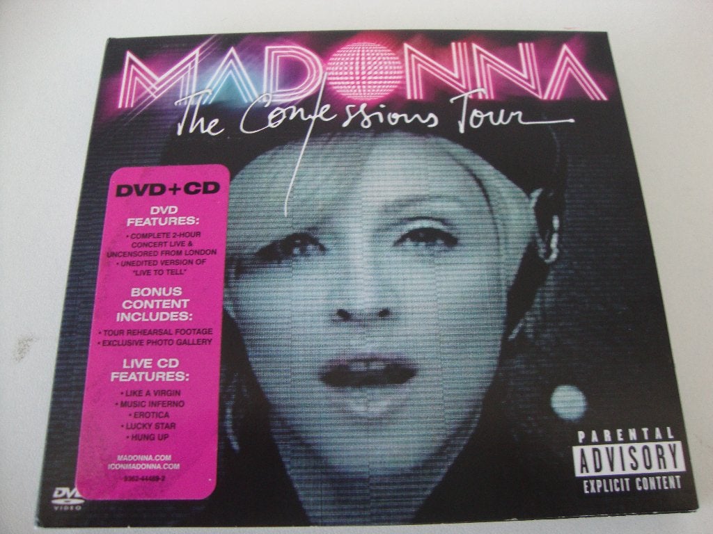 MADONNA  the corne stions  Tour  ( cd + dvd ), Ophalen of Verzenden, Gebruikt, Pop