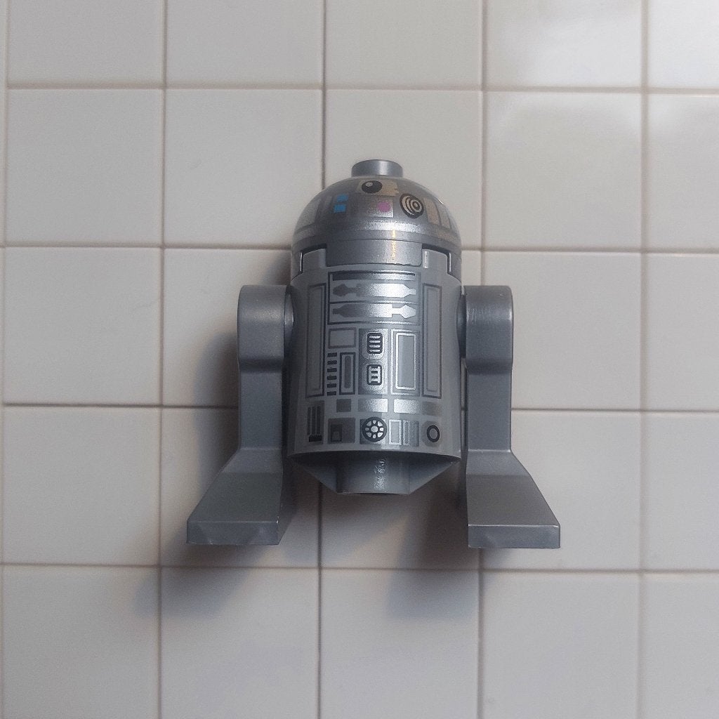 LEGO Star Wars Minifig - R2-Q2 - sw0303, Ophalen of Verzenden, Zo goed als nieuw