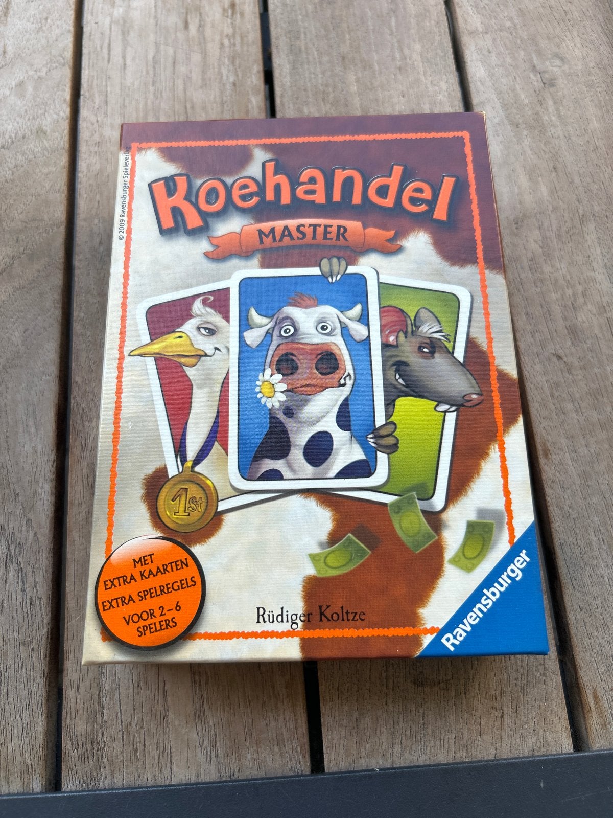 Koehandel Master - Ravensburger Kaartspel, Drie of vier spelers, Ophalen of Verzenden, Zo goed als nieuw