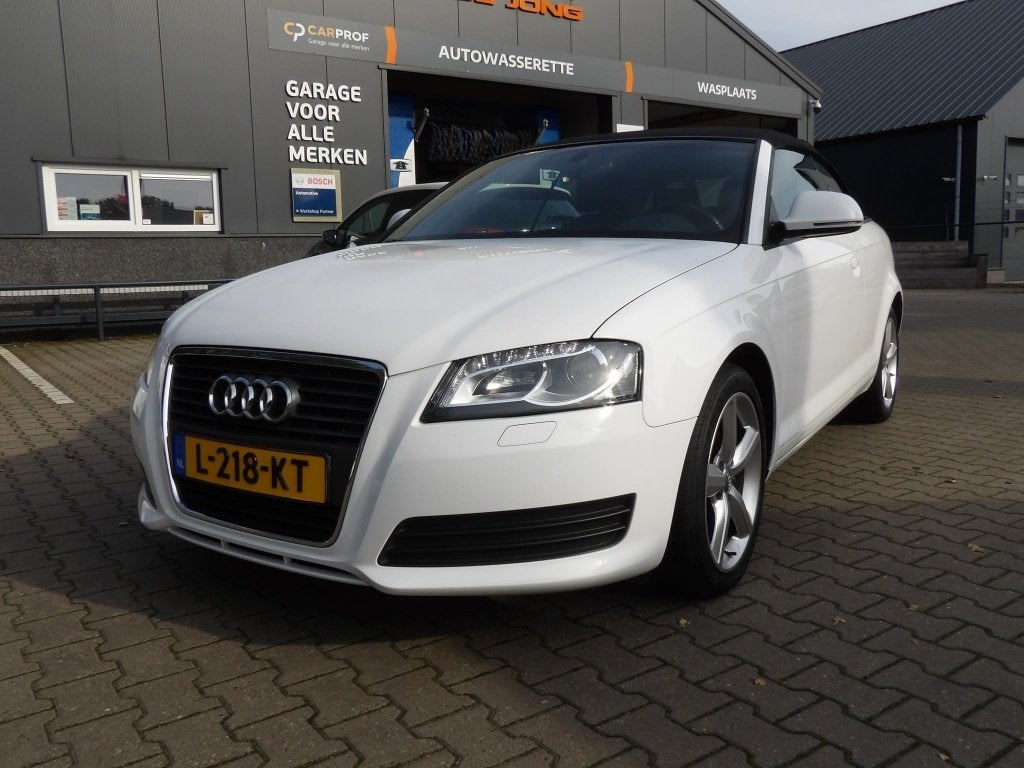 Audi A3 Cabriolet 1.8 TFSI Attraction LEER + Verw., Auto's, Euro 5, 15 km/l, Gebruikt, 4 cilinders