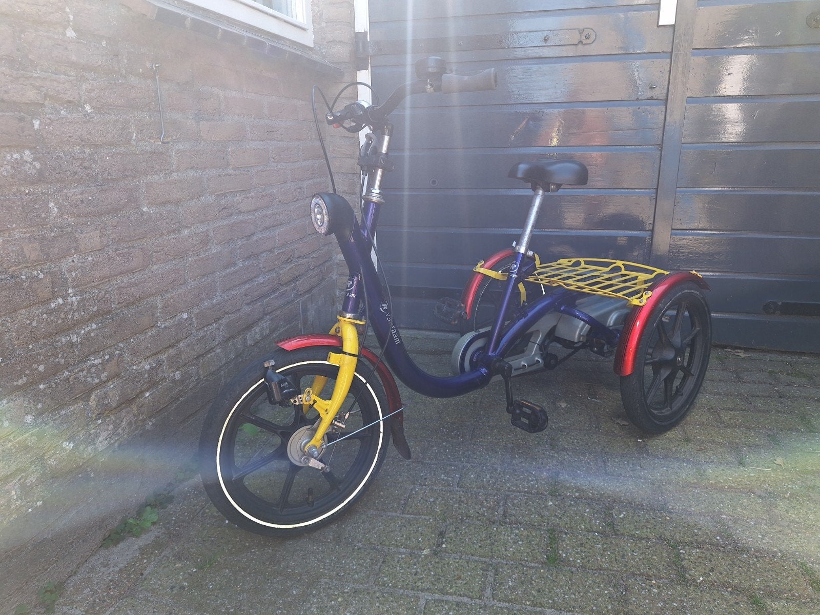 van Raam kinder driewieler met versnellingen, Ophalen, Gebruikt, Trommelrem, Van Raam