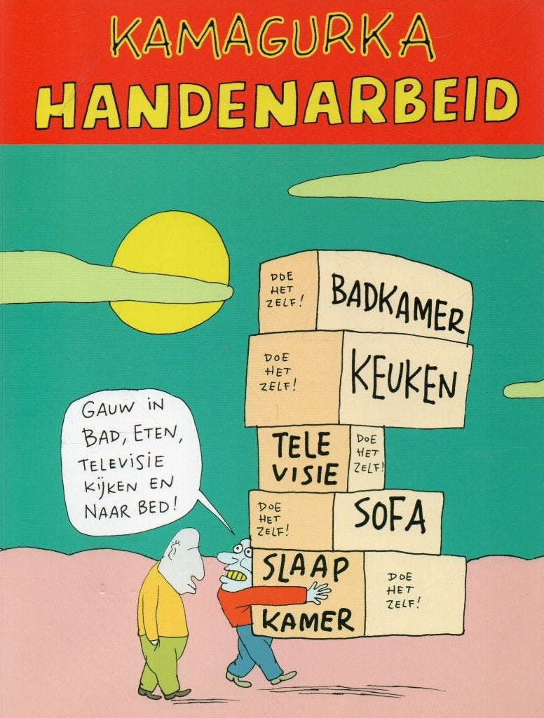 Kamagurka Handenarbeid, Eén stripboek, Ophalen of Verzenden, Zo goed als nieuw