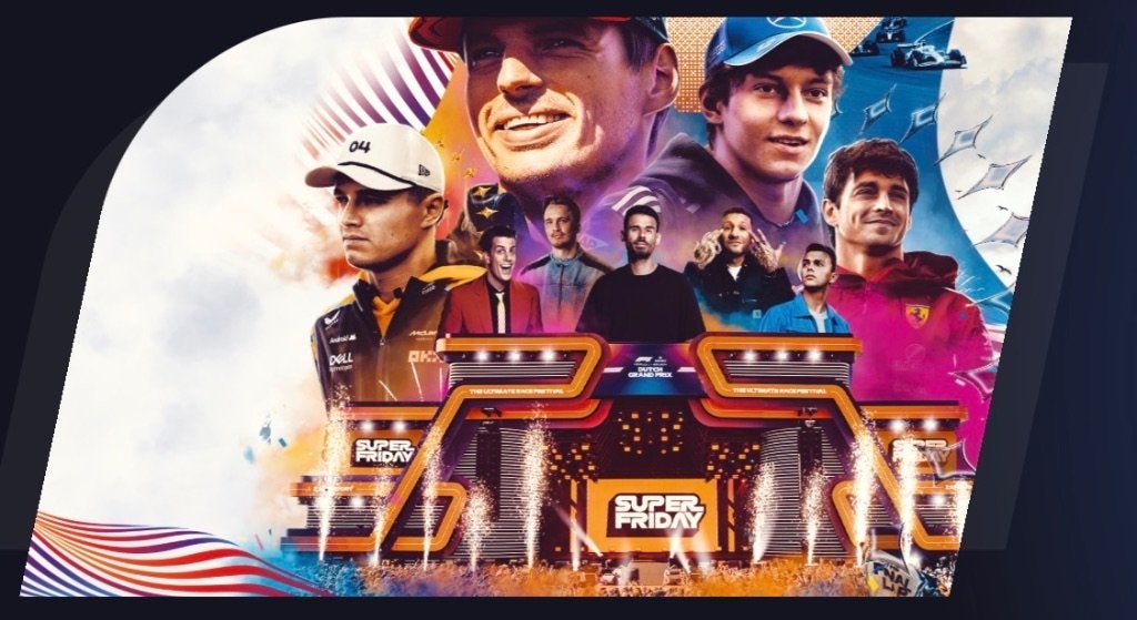 2 Tickets voor Super Friday 21-8-2026 Zandvoort., Eén persoon