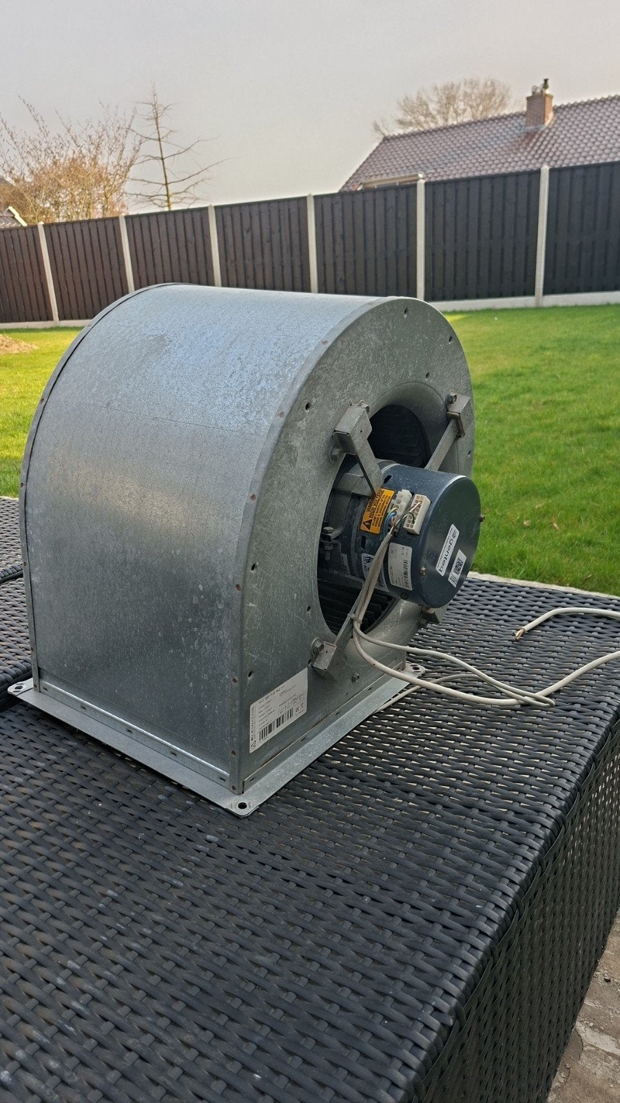 Plemmo Afzuiger/Ventilator DD 11-9 TAC 1/1, Ophalen of Verzenden, Gebruikt, Ventilator en Afzuiger