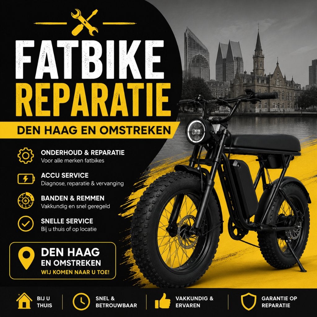 Fatbike reparatie, Fietsen en Brommers, Ophalen, Fatbike, Motor