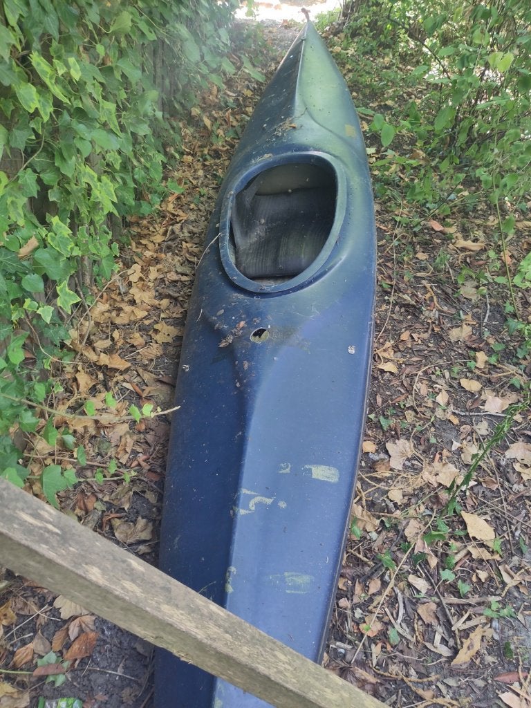 kayak, Ophalen, Gebruikt, 1-persoons